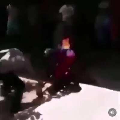 Almost looked like bananas flambe