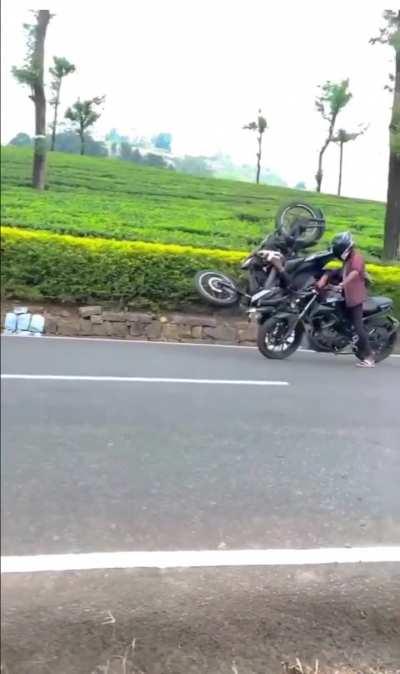 WCGW trying to stunt 