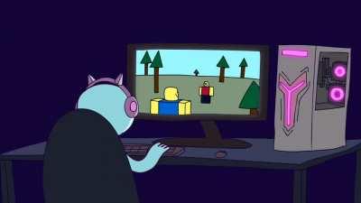 He’s hiding under your bed waiting to attack.