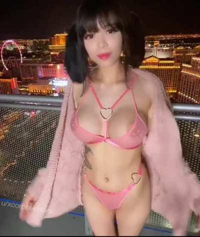 Giving the city a little show