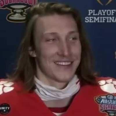 Reporter Forgets To Mute Her Mic; Insults Trevor Lawrence's Mustache