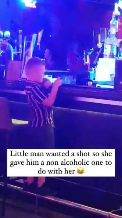 How did he get in there?