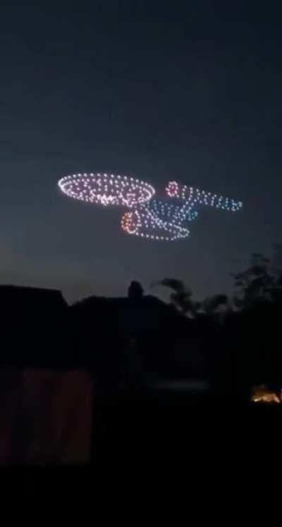 Drone displays are better than fireworks.