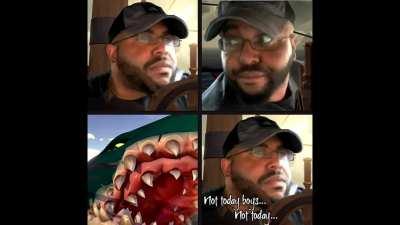 Every single time you look from that back balcony... And he's not there...