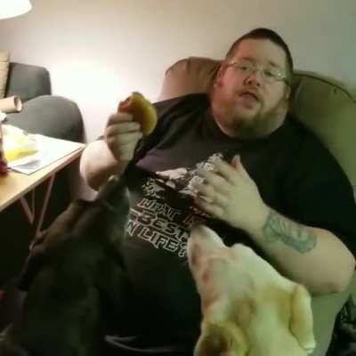 HMF while I try and eat a cheeseburger (wait for it)