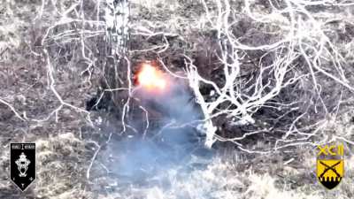 Large number of Russians in Kursk targeted with FPV and drone dropped grenade strikes (Part B). Video by the 1st Assault Battalion (92 OShBr).