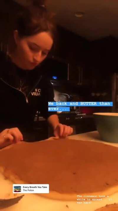 The Instagram story cinnamon roll chronical