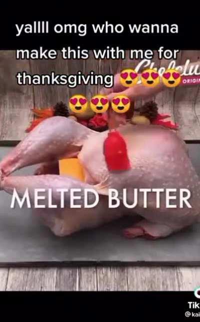 What drugs were the chefs on to think this monstrosity of a Turkey up!?!