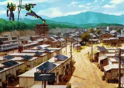 Narcissist billboard spotted in Evangelion 😳