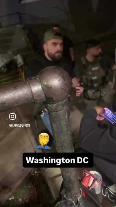 ATF, DHS, FBI and Park Police have begun stopping people randomly in DC