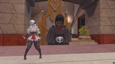 Azem presenting their concept for the 17th time this week (Its still incredibly violent and bites people but now it can dance)