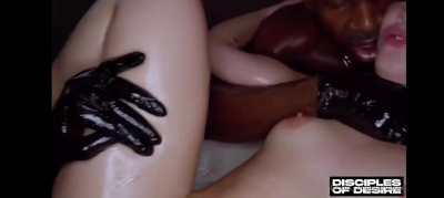 Aria Lee proudly squirting as Rob Piper and Jax Slayer munch and snack on her pussy together. Bros didn't give no fucks freely tonguing her down and Alpha Bonding together.