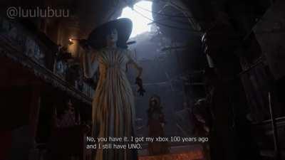 RE Village Secret Dialogue New Game +