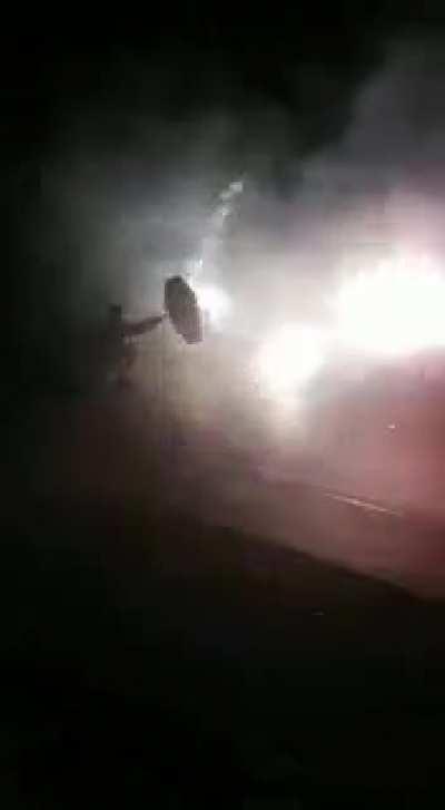 umbrella vs fireworks