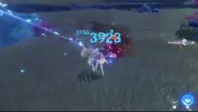 [2.6 Beta] Kamisato Ayato Elemental Skill - Range Demonstration by Sai