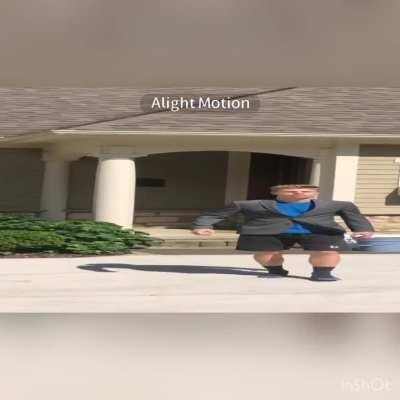 I filmed and edited this for my friend- wide chase