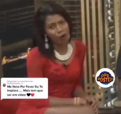 Imagina o escrivão no registro dela!