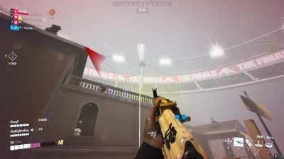 He came down like gods hammer