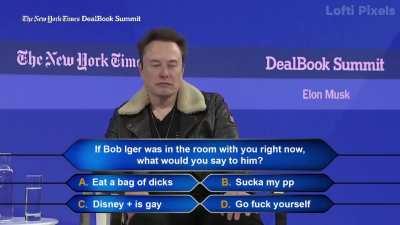 Elon phones a friend