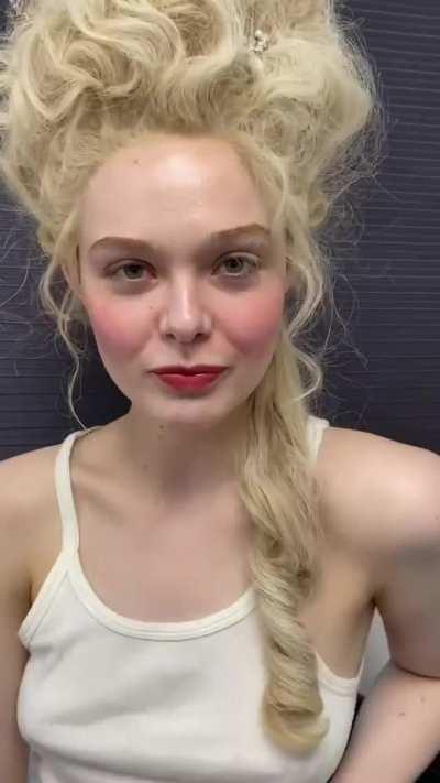 Cute behind the scenes of The Great