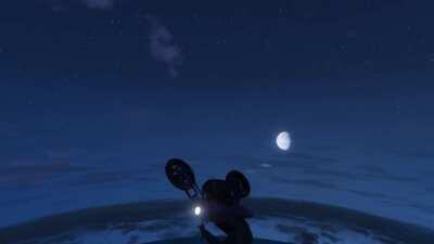 I was today years old when I found out you can reenact team rocket when you glide to the top of the map