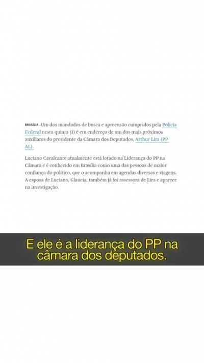 Sobre o cofre cheio de dinheiro encontrado hoje pela PF.