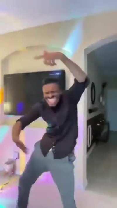 The guy is literal cartoon character