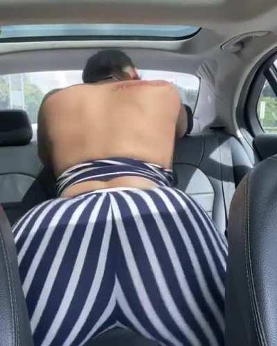 Twerking in Car