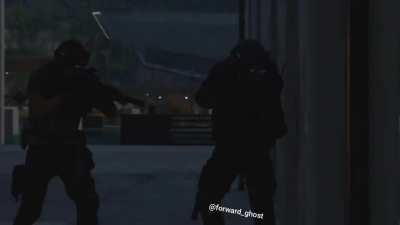 If only fast roping and rappelling was in the game. OG Rainbow6 tribute
