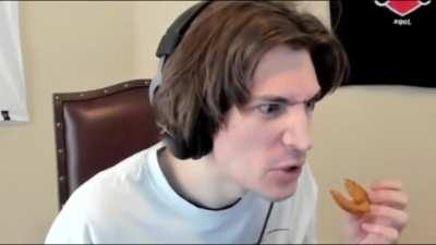 The local crackhead stares you down while you wait for your food