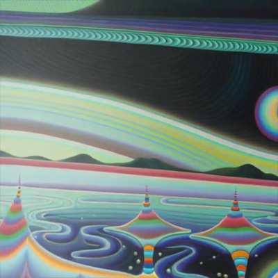 The Garden of Eden. A psychedelic vision of eternity. By me, JIPSx