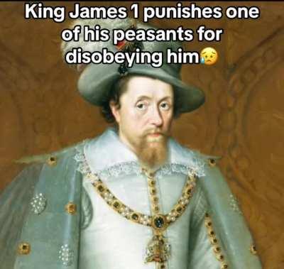 King punishes his peasant