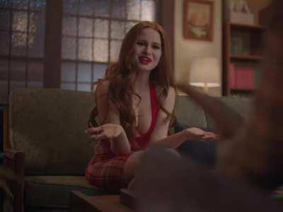 Imagine your student Madelaine Petsch coming into your office in that top...just to talk.