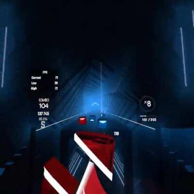 Keşke Azınlık Olsaydım Beat Saber haritası (çok iyi oynayamıyorum kusura bakmayın)