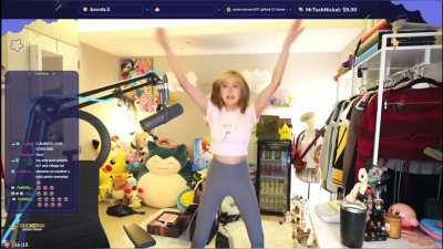 Neeko yoga fit, workout grind, and ballet skills