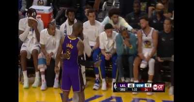 [Highlight] The champs slowly turning on Draymond