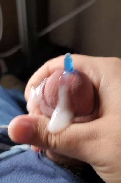 Couldn't hold back anymore.