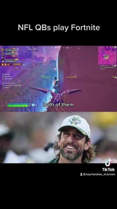 NFL QBs played fortnite
