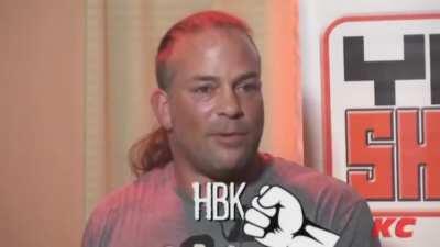 RVD's impression of Shawn Michaels was so awesome it even gave him a lazy eye...