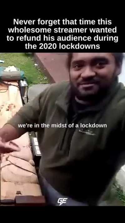 He just wanted to share with everyone, not benefit from it.