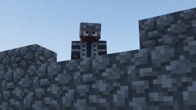 I know it's probably blasphemy, but I made the French Taunting scene out of Minecraft. Curse me if you will, but at least my mother wasn't a hamster, nor did my father smell of elderberries..