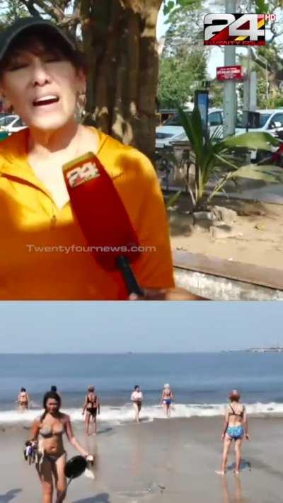 A day of absolute shame for us, malayalis! When foreigners have to teach us cleanliness & hygiene in our own land