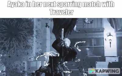 Let's say she's motivated for the latest price for winning