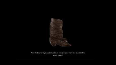 New much-publicized State Library of Victoria exhibit on Ned Kelly's outfit. (What the fuck is this shit?) Highlights in comments