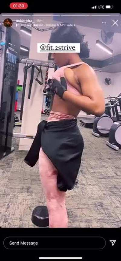 Another story workout clip lol