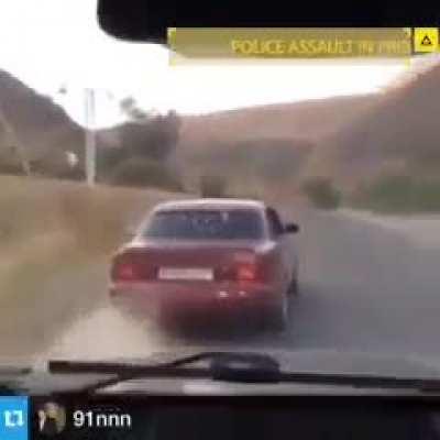 Average Pakistani on seeing sheep on road!