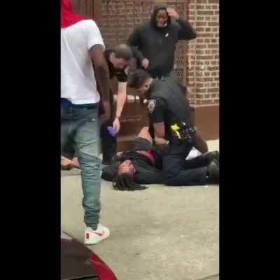 NYPD Officers Save Man Who's Been Shot in the Bronx