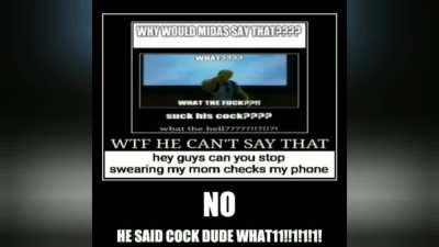 midas can't say that!!! 😤