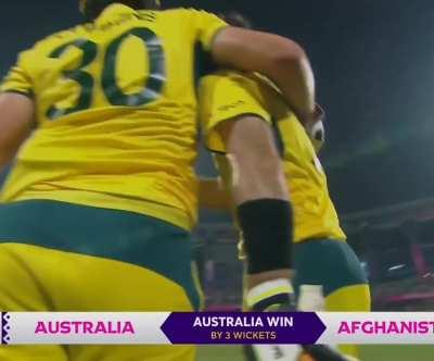 History created....Maxwell's 200* against Afghanistan while chasing.... mind blowing