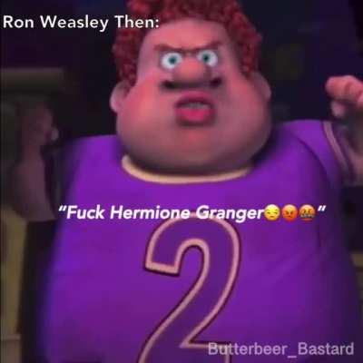 Ron’s opinion on Hermione has changed overtime hasn’t it?